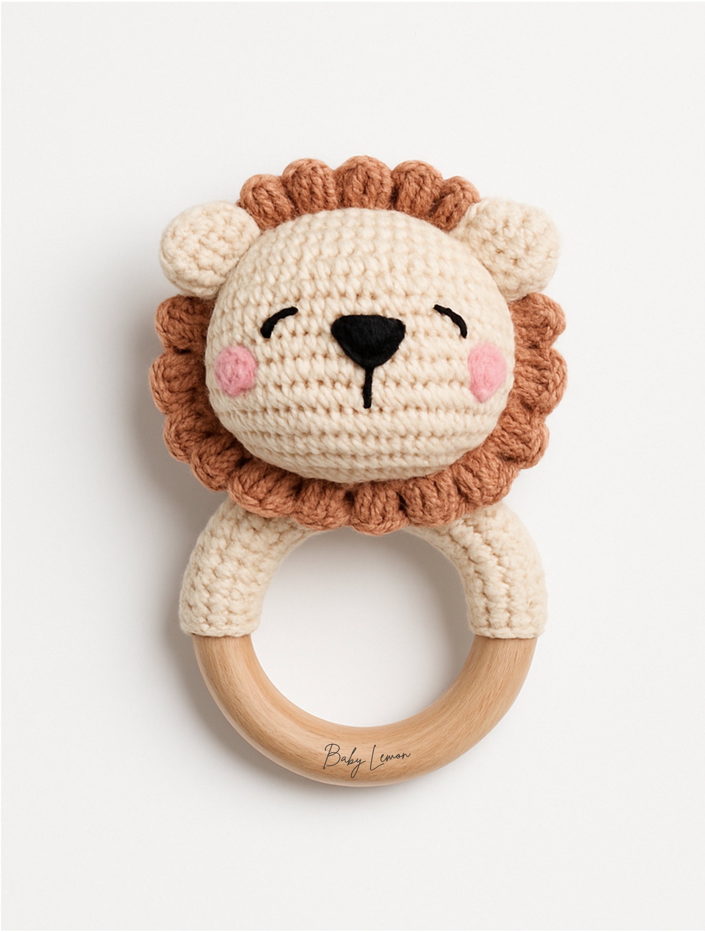 Handvirkad skallra - lejon