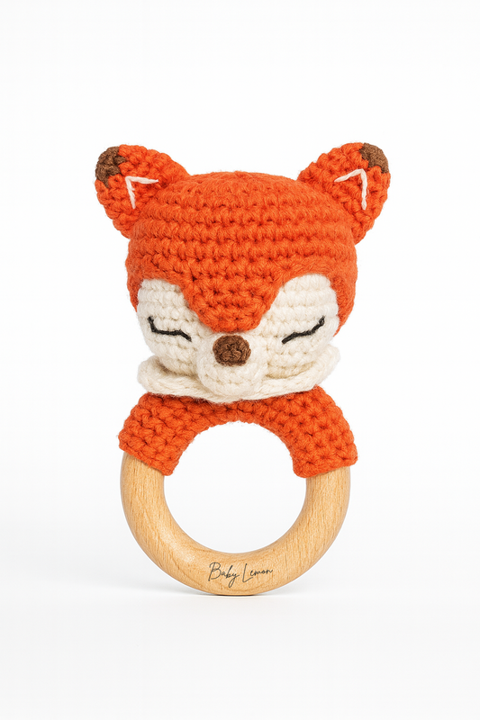 Handvirkad skallra - räv