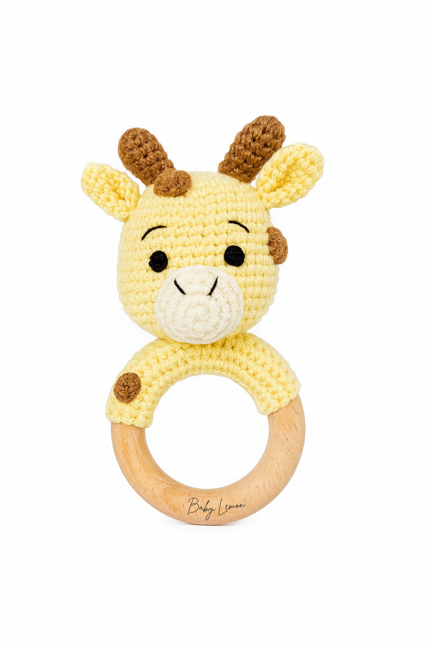 Handvirkad skallra - giraff