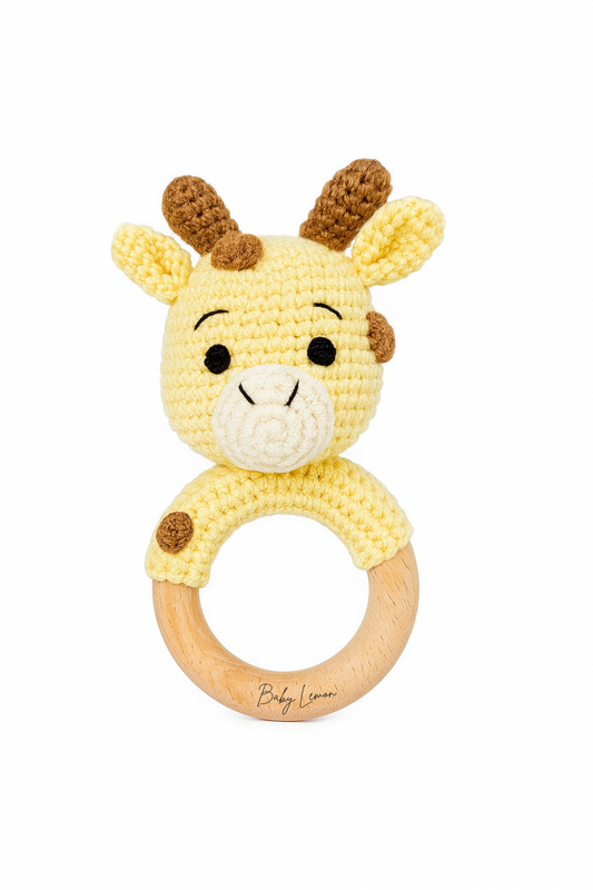 Handvirkad skallra - giraff