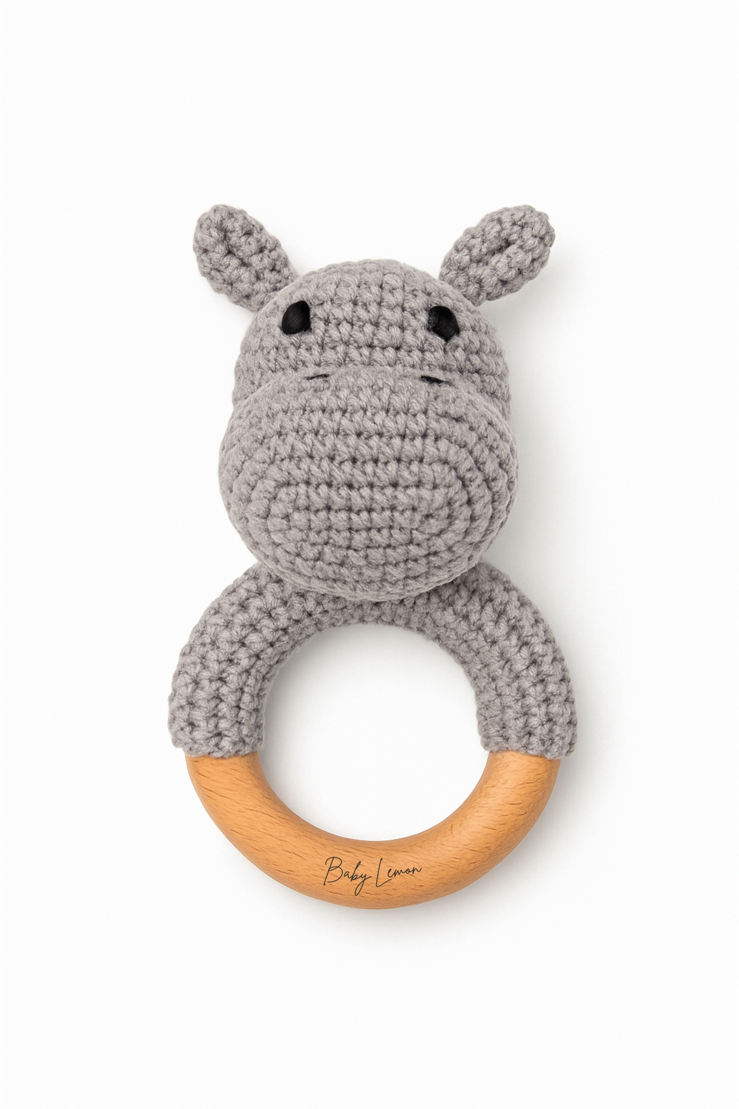 Handvirkad skallra - flodhäst