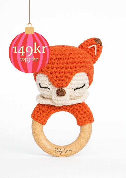 Handvirkad skallra - räv